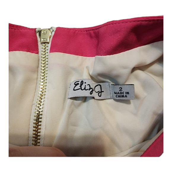 Eliza J Graphic Printed Jersey Dress size 2 - Picture 6 of 8